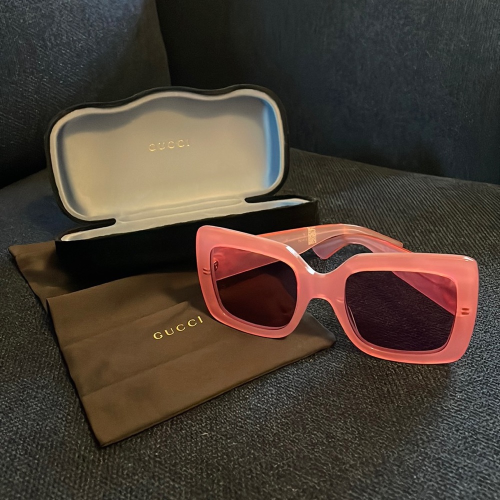 Statement Pink Gucci Sunglasses